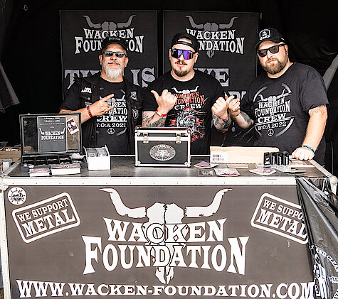 [Translate to English:] Wacken Foundation Stand