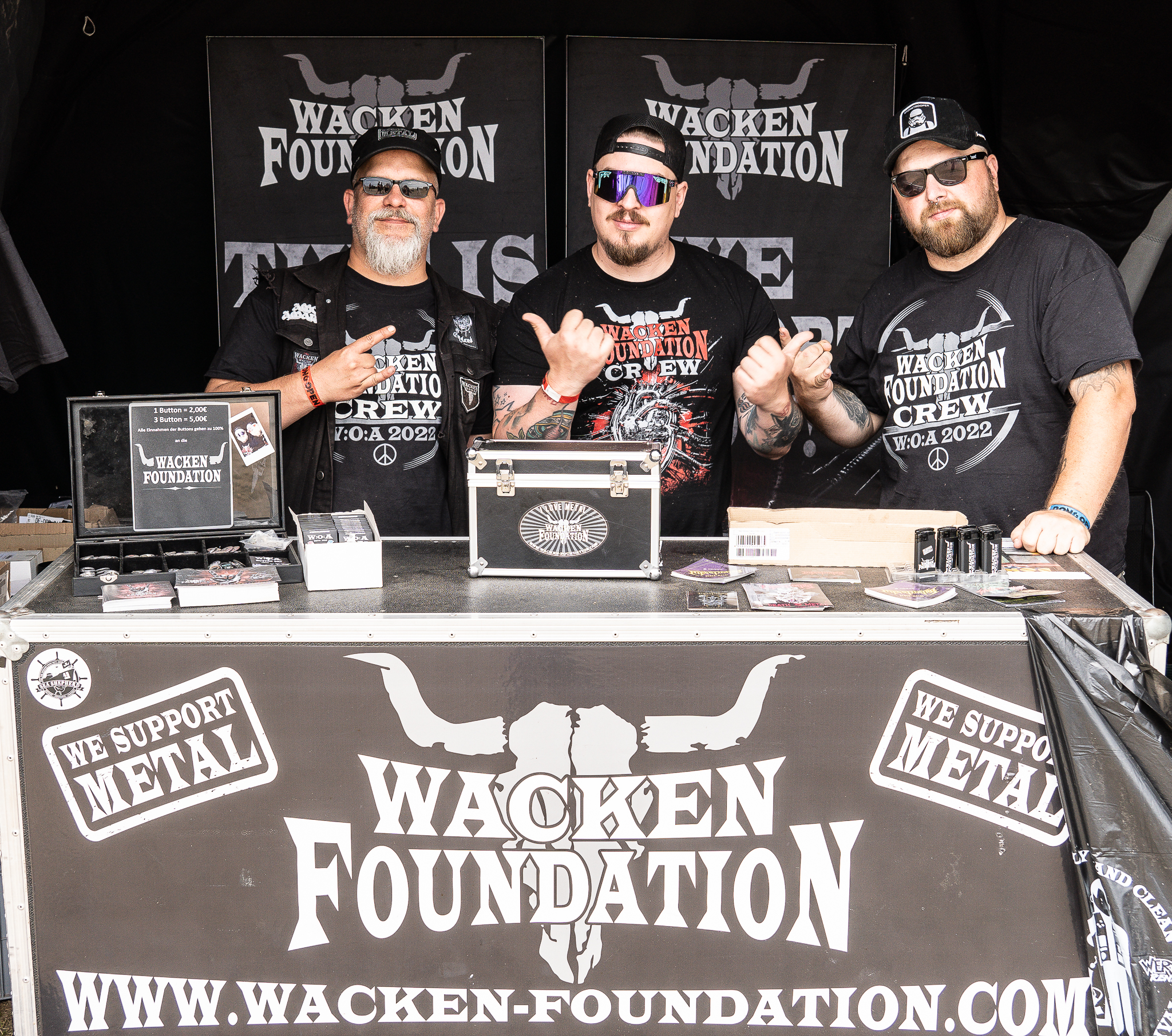 [Translate to English:] Wacken Foundation Stand